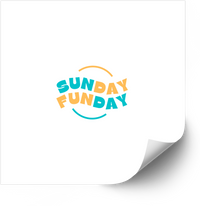 Thumbnail for Sunday Funday Sticker | Funny Retro Weekend Vibes Vinyl Decal